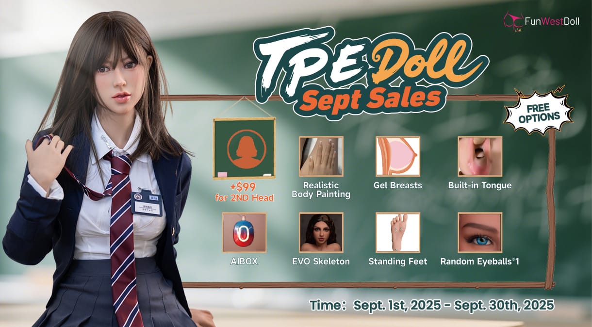 FunWest SexDoll Promotion September 